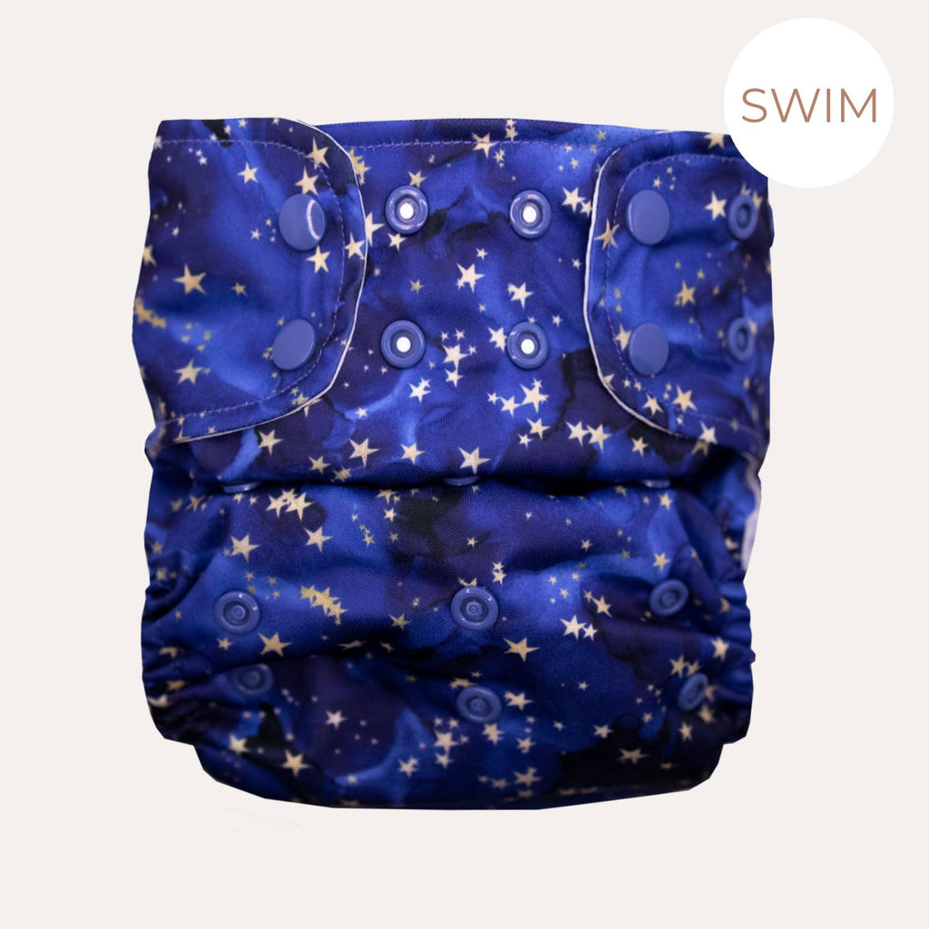 Lighthouse Kids Company | Cloth Diapers | Cloth Nappy - Supreme Swim Cloth Diaper - Constellations