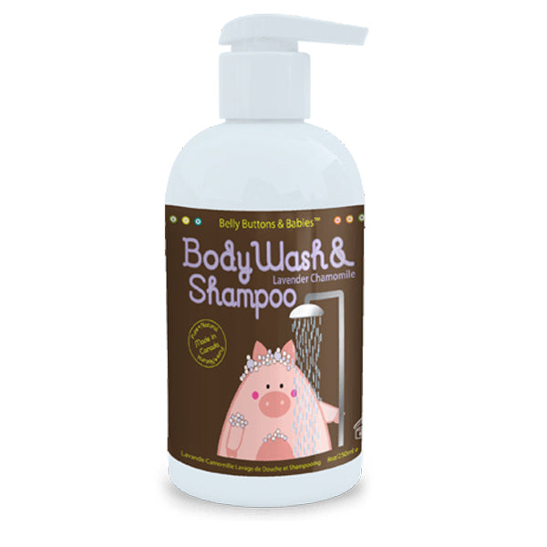 Belly Buttons and Babies - Body Wash and Shampoo 8oz - ALL SCENTS