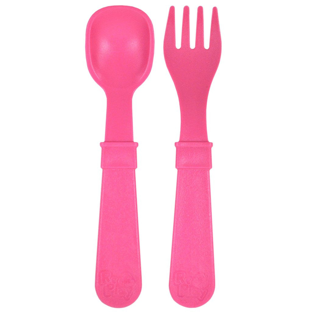 Re-Play Fork and Spoon Utensil Set - All Colors