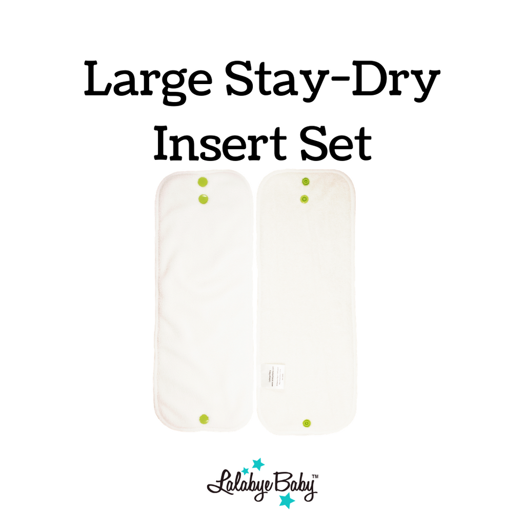 Lalabye Baby - Stay Dry Large Insert Set (2)